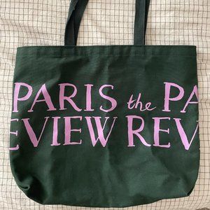 The Paris Review authentic tote bag